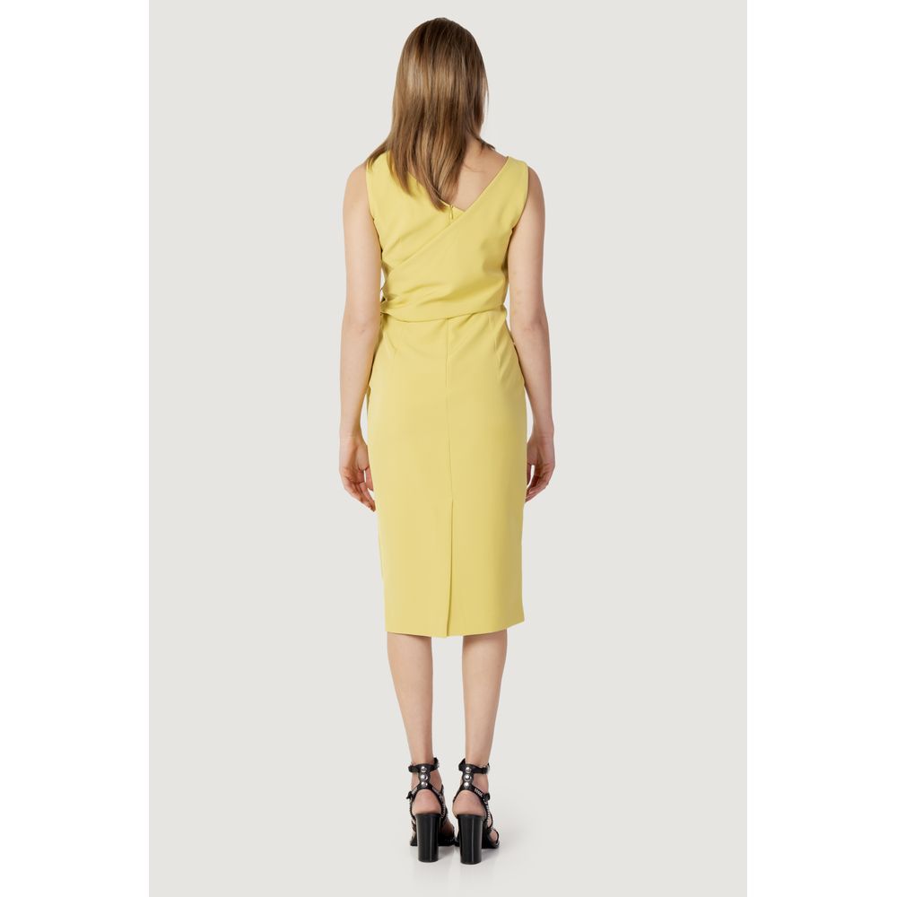Sandro Ferrone Yellow Polyester Long