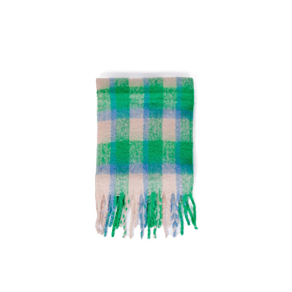 Écharpe en polyester uniquement verte