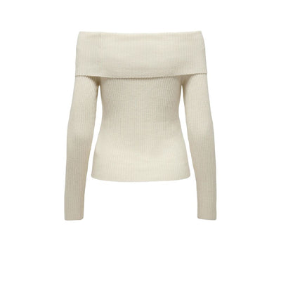 Pull en viscose crème Only