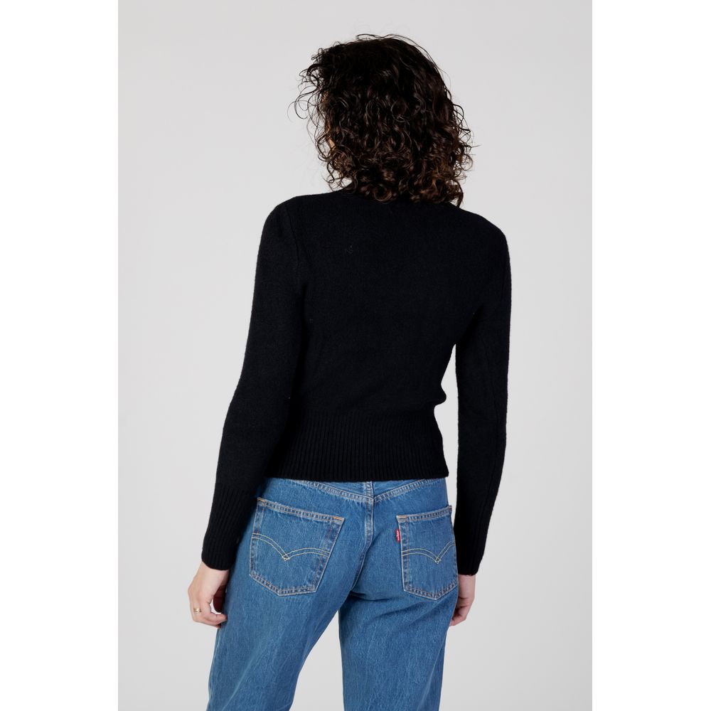 Guess Zwarte Polyamide Turtleneck