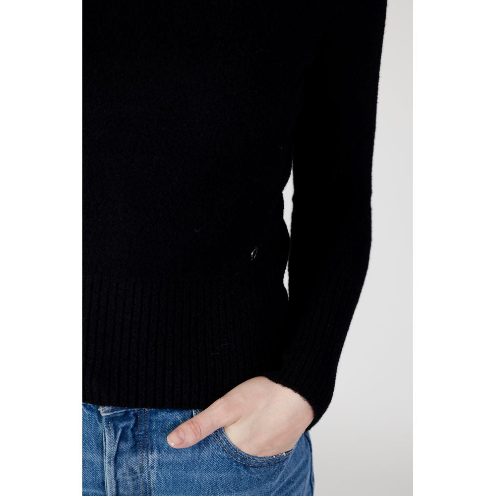 Guess Zwarte Polyamide Turtleneck
