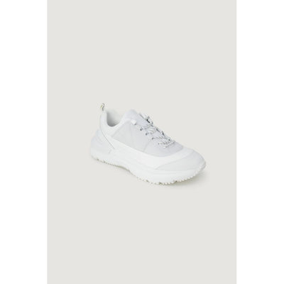 Calvin Klein Jeans Witte Suède Leren Sneaker