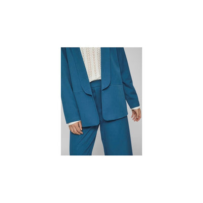 Vila Clothes Blauwe Polyester Blazer