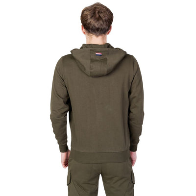 US POLO ASSN. Groene katoenen hoodie