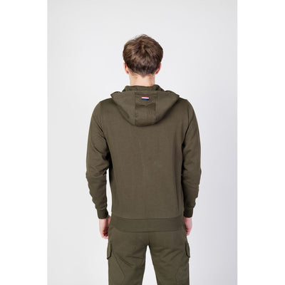 US POLO ASSN. Groene katoenen hoodie