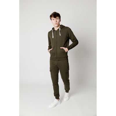 US POLO ASSN. Groene katoenen hoodie
