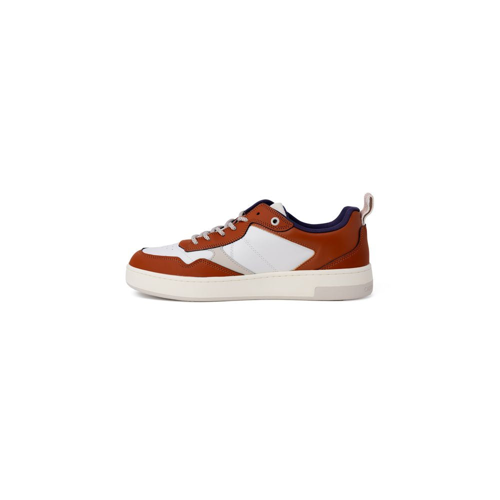 Calvin Klein Jeans Bruine Leren Sneaker