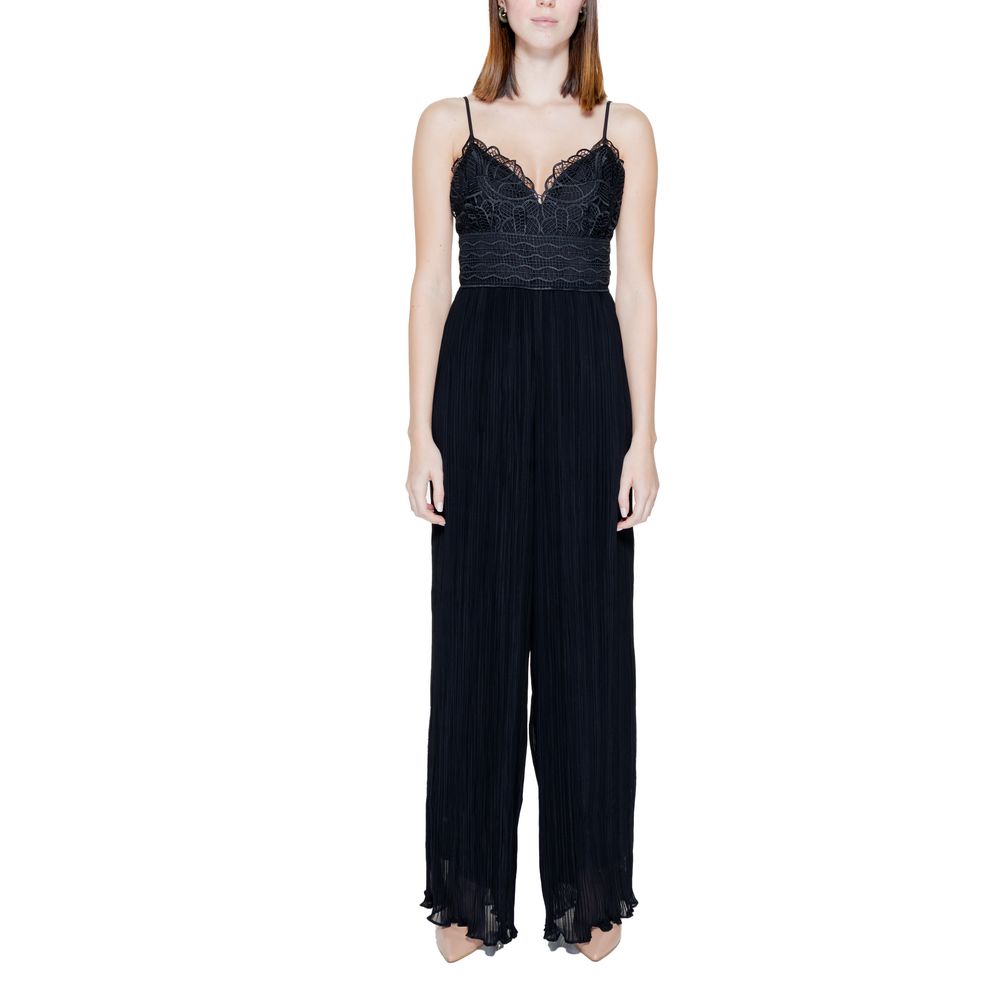 Guess Zwarte Polyester Jumpsuit