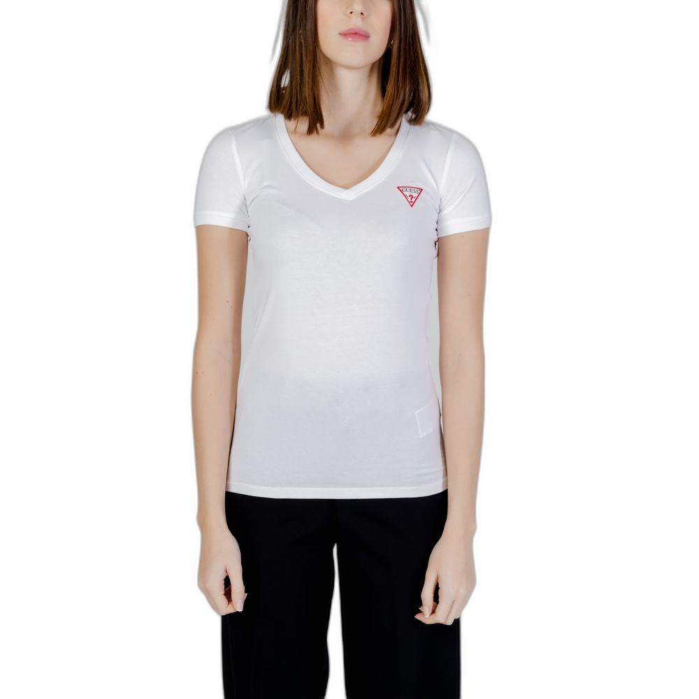 Guess Wit Katoenen T-shirt