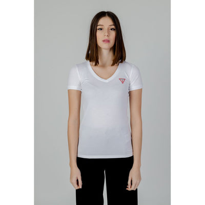 Guess Wit Katoenen T-shirt