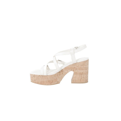 Guess Beige Leather High Heel