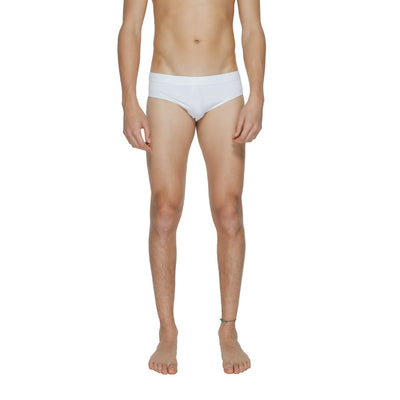 Calvin Klein Witte Polyamide Zwembroek