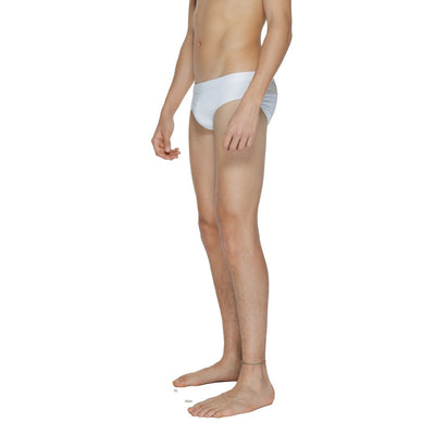 Calvin Klein Witte Polyamide Zwembroek