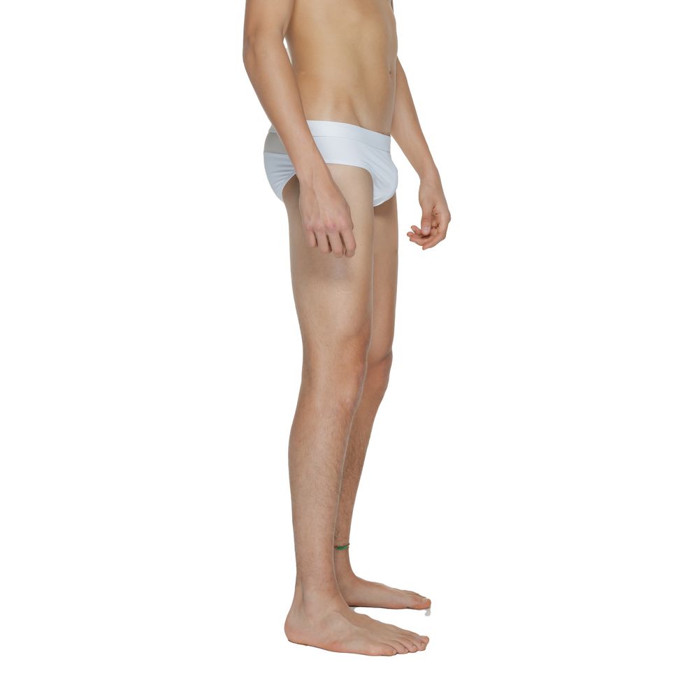 Calvin Klein Witte Polyamide Zwembroek