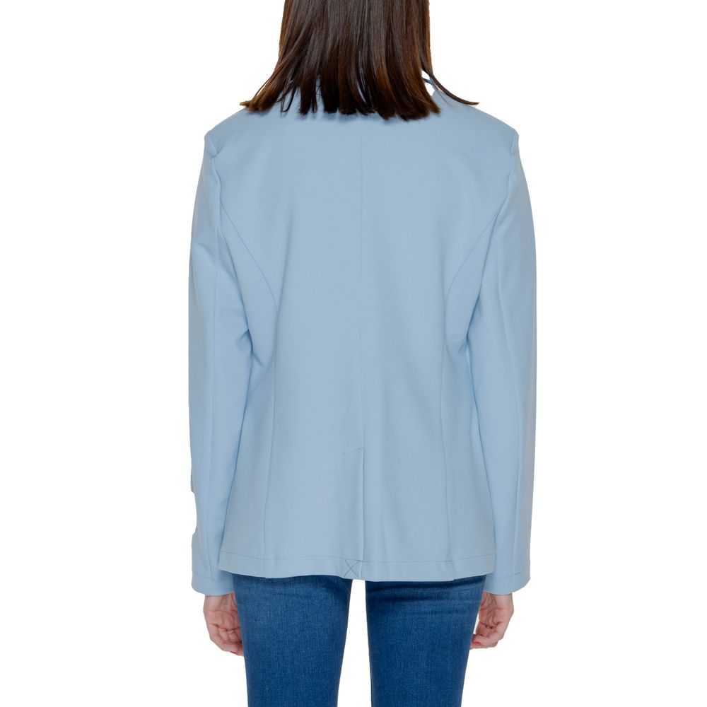 Blazer bleu en polyester uniquement