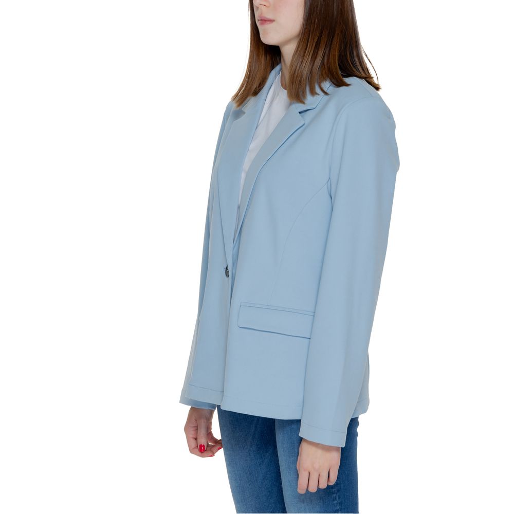 Blazer bleu en polyester uniquement