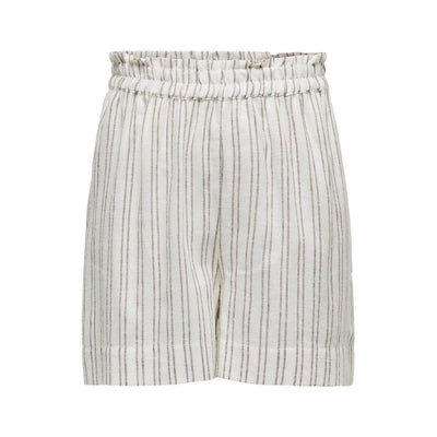 Bermuda en viscose beige uniquement
