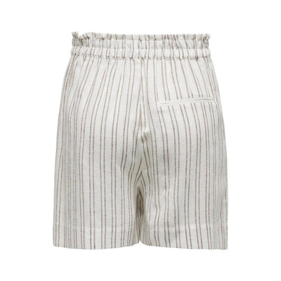 Bermuda en viscose beige uniquement