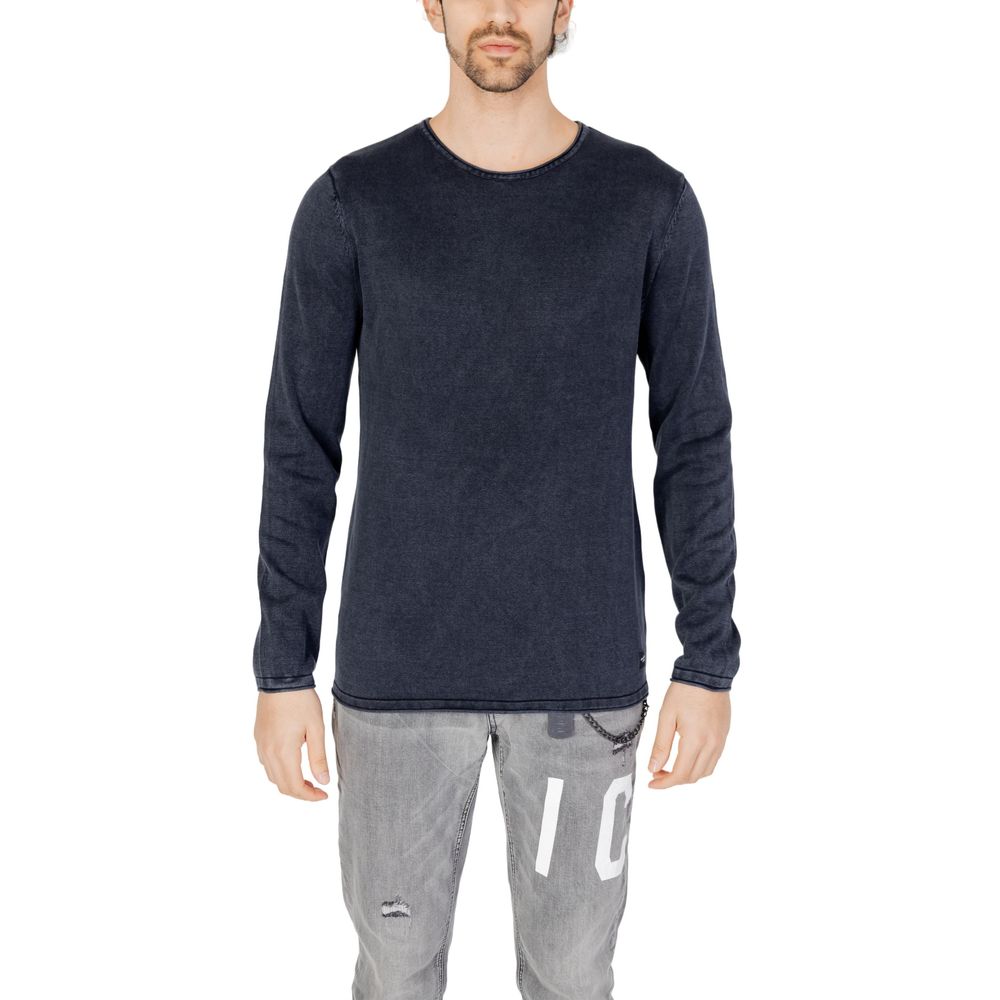 Jack Jones Blauw Katoenen T-shirt