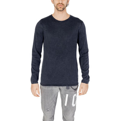 Jack Jones Blauw Katoenen T-shirt