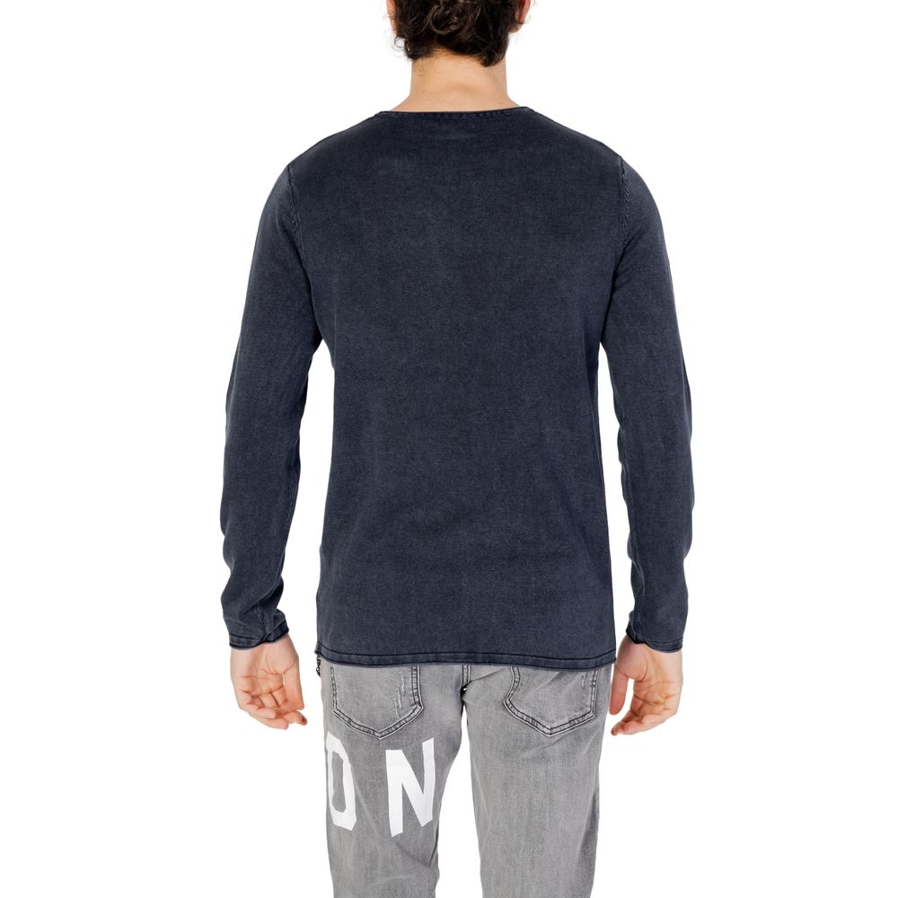 Jack Jones Blauw Katoenen T-shirt