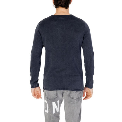 Jack Jones Blauw Katoenen T-shirt
