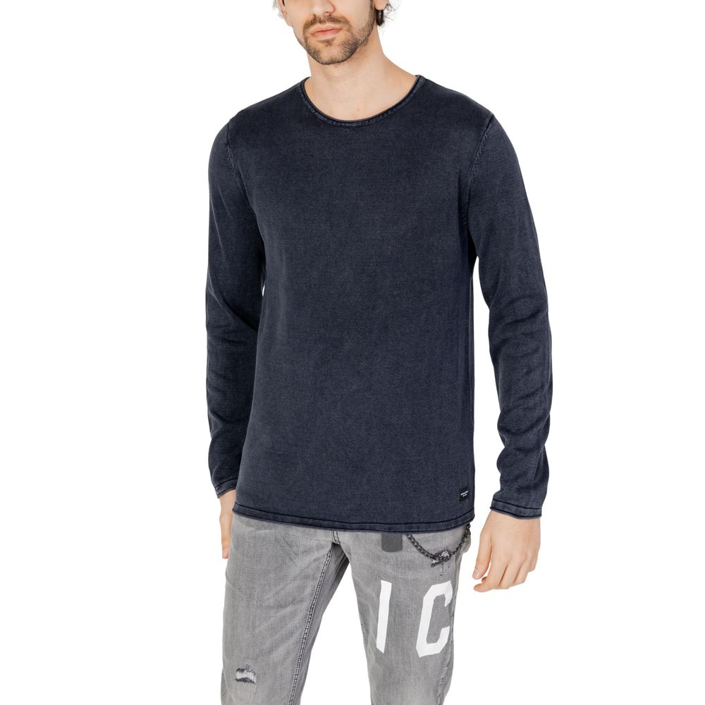 Jack Jones Blauw Katoenen T-shirt