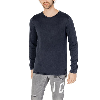 Jack Jones Blauw Katoenen T-shirt