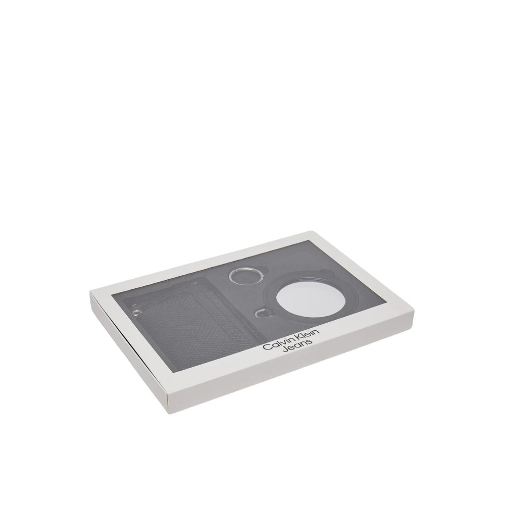 Calvin Klein Jeans Zwarte Polyethyleen Kaarthouder