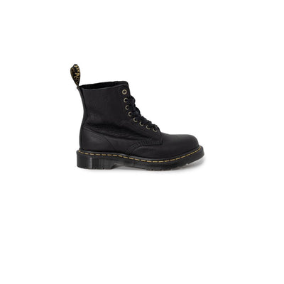 Bottes en cuir noir Dr. Martens