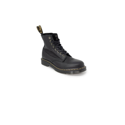 Bottes en cuir noir Dr. Martens