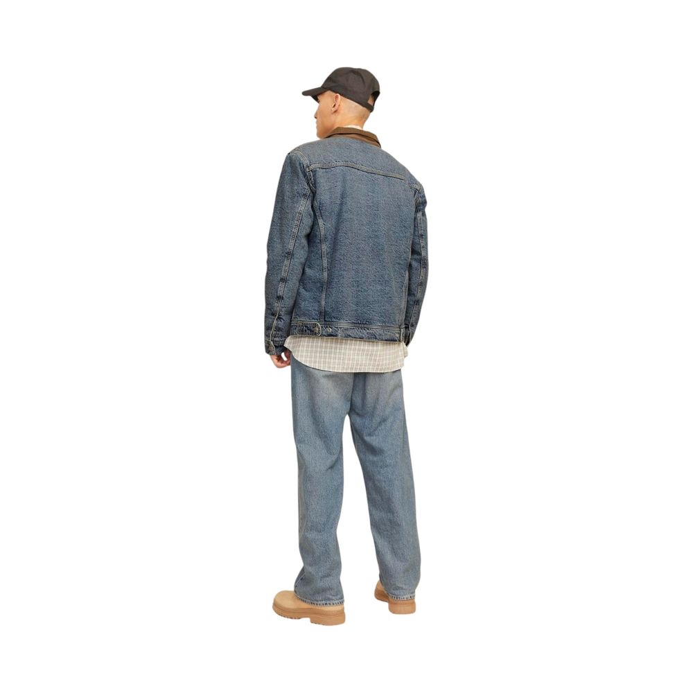 Jack Jones Blauwe Katoenen Jassen &amp; Jassen