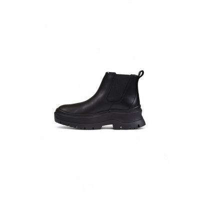 Bottines en cuir noir Timberland