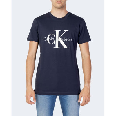 Calvin Klein Jeans Blauw Katoenen T-shirt