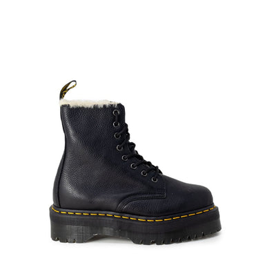 Bottes en cuir noir Dr. Martens