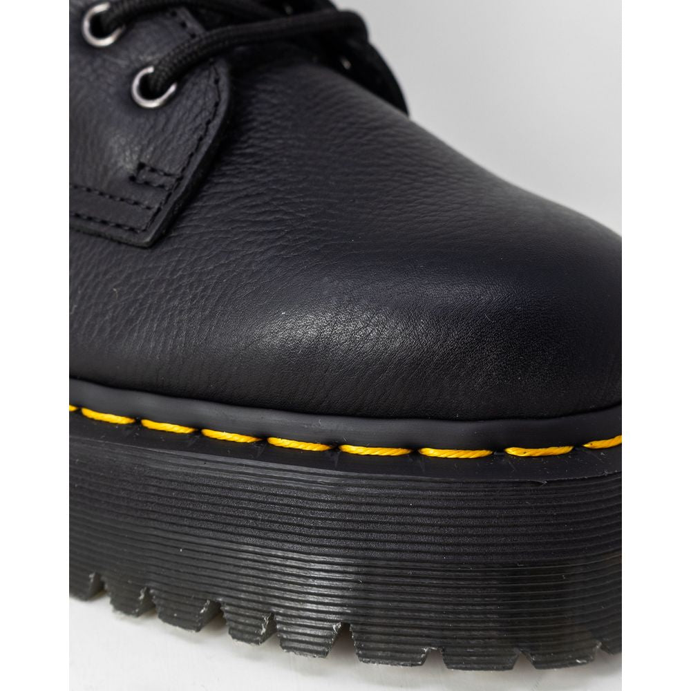 Bottes en cuir noir Dr. Martens