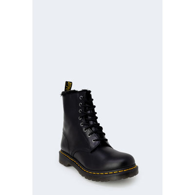 Bottes en cuir noir Dr. Martens