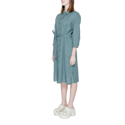 Street One Green Linen Long