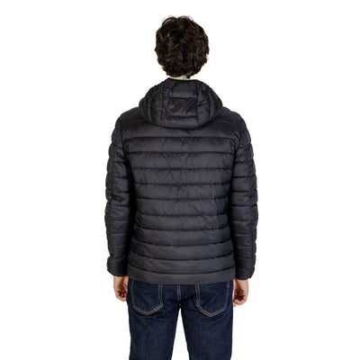 Gianni Lupo Black Polyamide Jackets & Coat