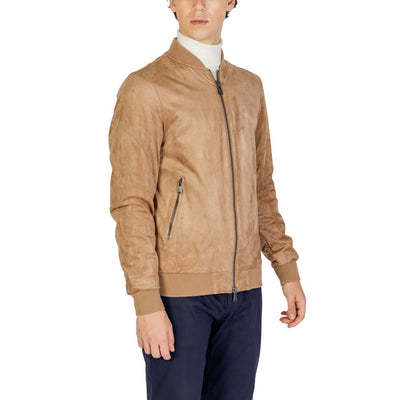Vestes et manteaux en polyester beige Gianni Lupo