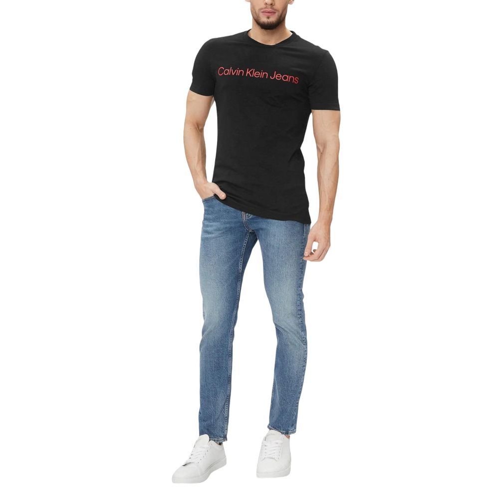 T-shirt en coton bicolore Calvin Klein Jeans
