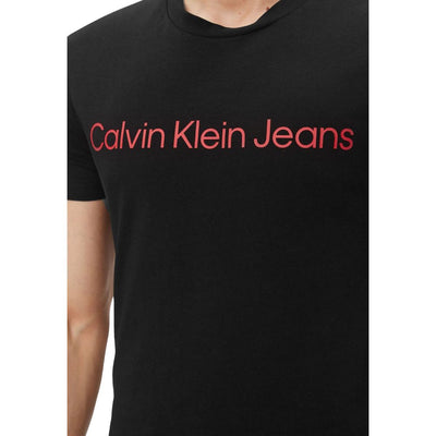 T-shirt en coton bicolore Calvin Klein Jeans