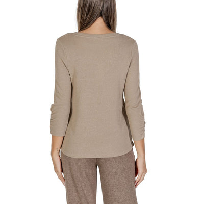 Street One Beige Polyester Lange Mouw