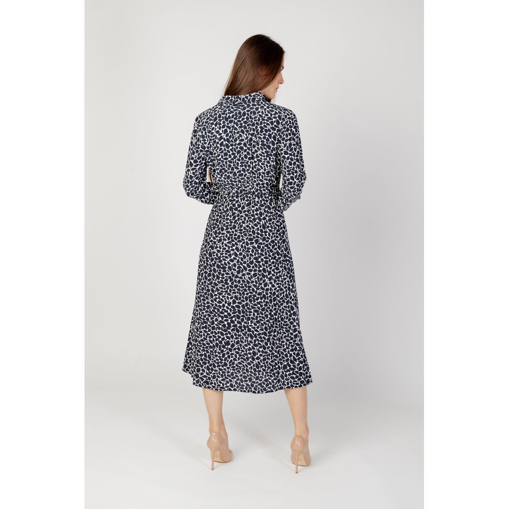 Street One Blauwe Viscose Midi