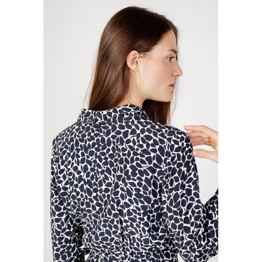 Street One Blauwe Viscose Midi