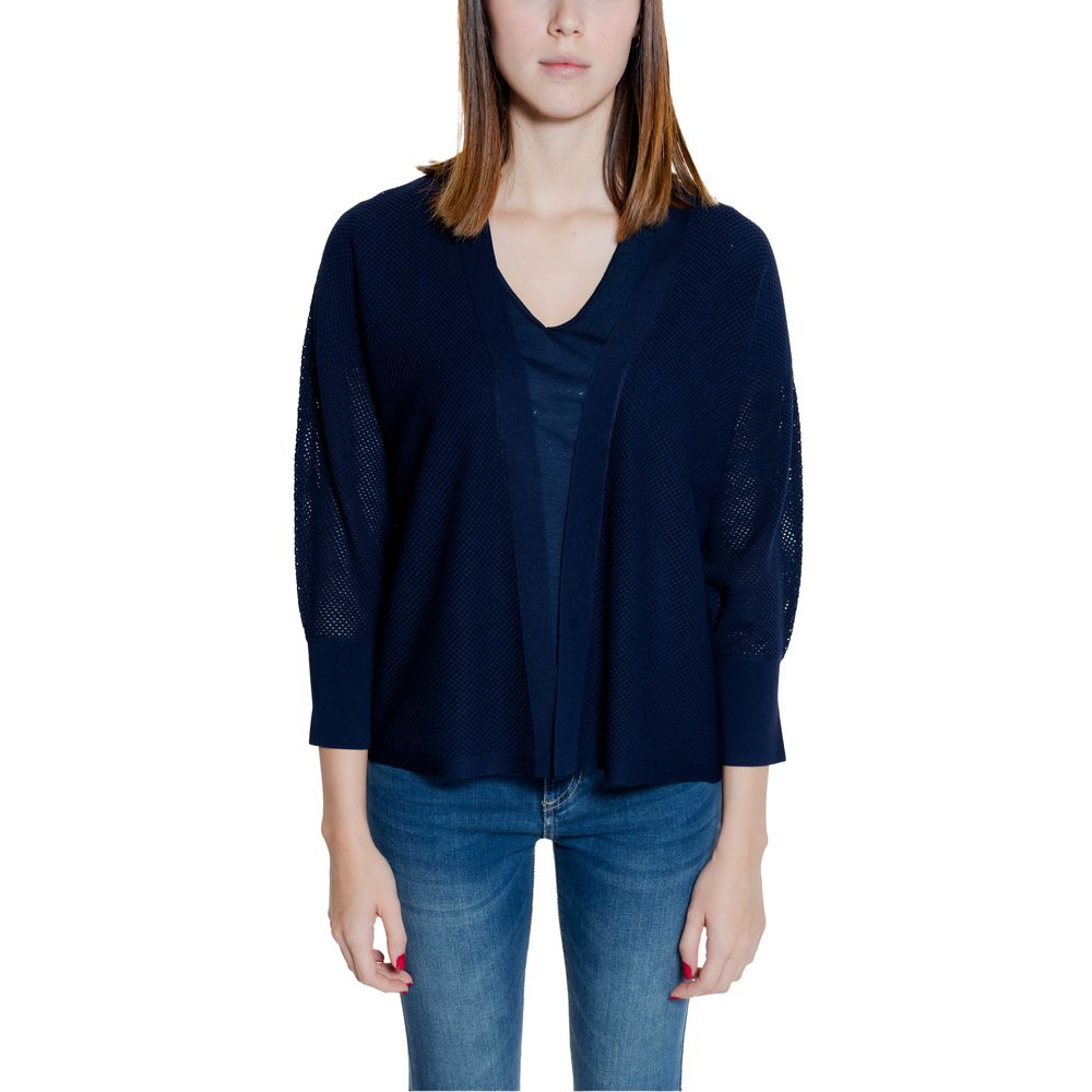 Street One Blauwe Viscose Cardigan
