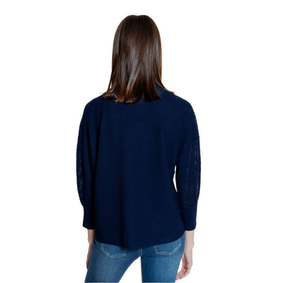 Street One Blauwe Viscose Cardigan