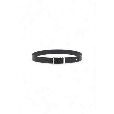 Ceinture en cuir noir Guess
