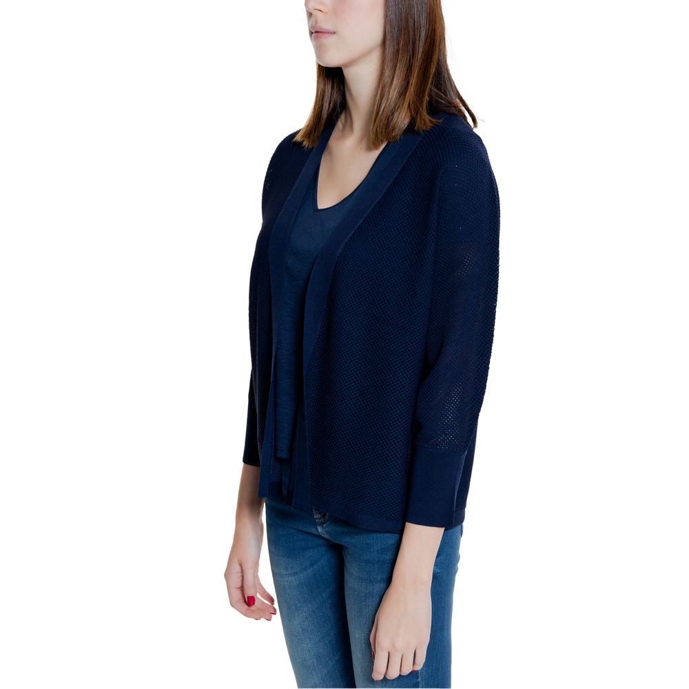 Street One Blauwe Viscose Cardigan