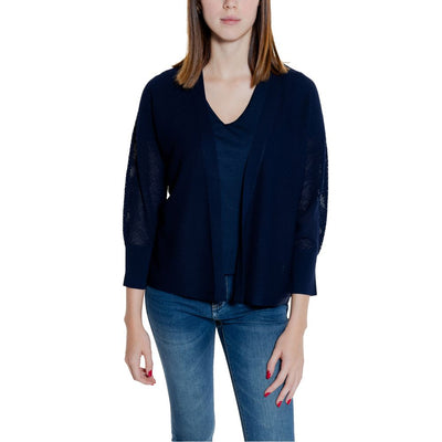Street One Blauwe Viscose Cardigan